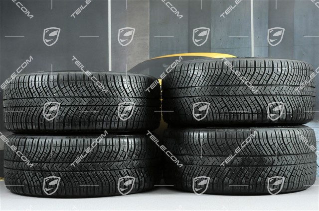 20" Cayenne COUPE Sport Winterräder Satz, Felgen 9J x 20 ET50 + 10,5J x 20 ET55 + NEUE Michelin Winterreifen 275/45 R20 + 305/40 R20, mit RDK-Sensoren