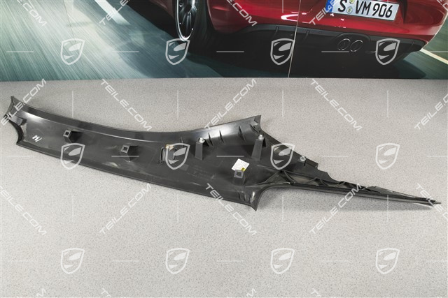 Hardtop Verkleidung, Kunstleder, Schwarz, R