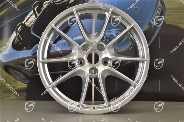20" Felge Carrera S III, 8,5J x 20 ET51, Brilliantchromlack