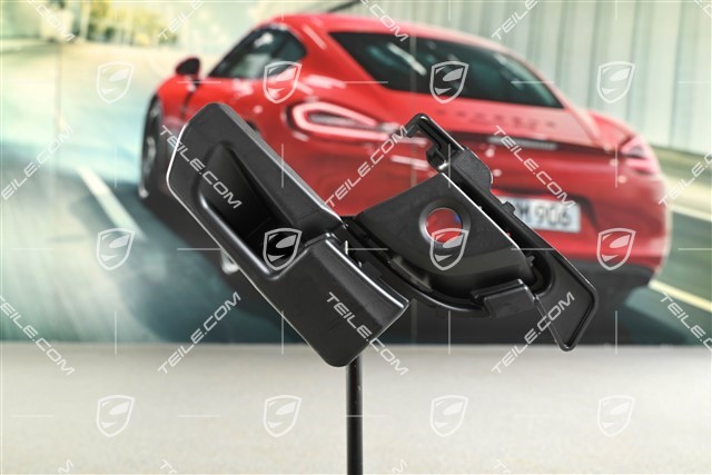 Cover, fog headlamp, Black matte, GTS / Sport Design, L