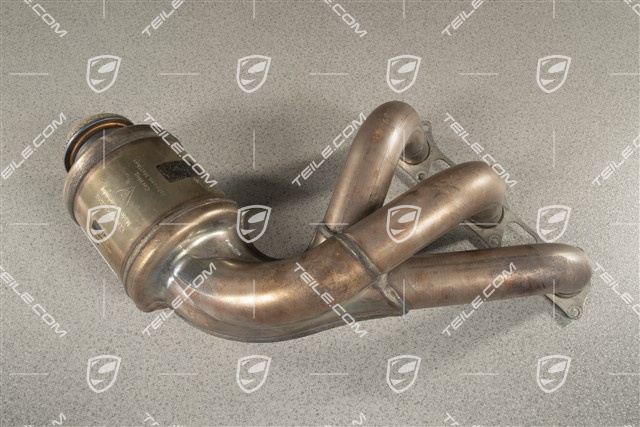 Abgaskrümmer mit Katalysator, GT3, 4,0L 368/382kW, L