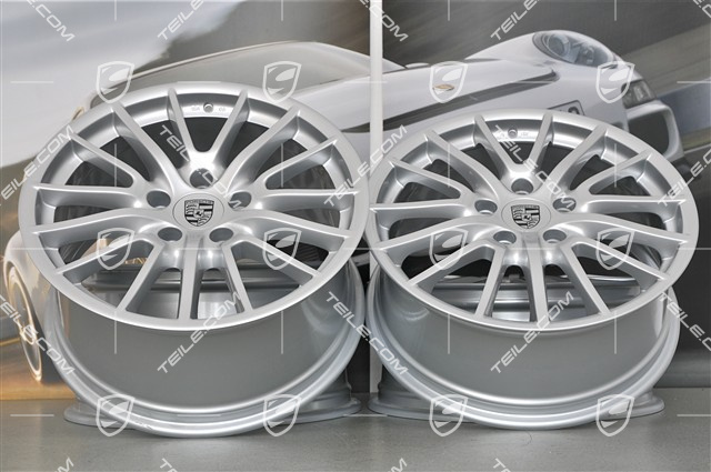 19-inch SportDesign wheel set, front 8J x 19 ET57 + rear 9,5J x 19 ET46