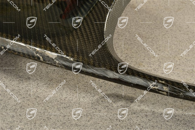 Cover, rear, w/o cover stainless steel (carbon)