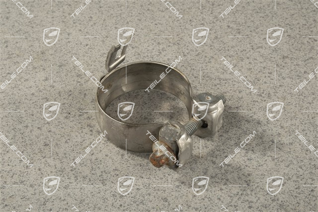 Exhaust system clamping sleeve / clamp / 60 mm, L