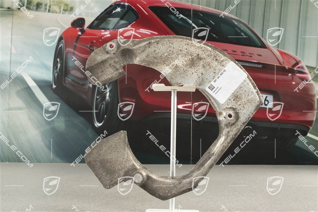 Front axle disc brake protective plate, C2, R