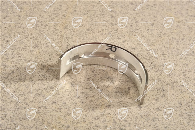 3,0 / 3,6L, Crankshaft, Main bearing shell, upper, ID Red