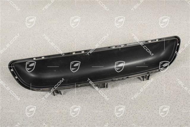 Front bumper cover / inlet, centre, Satin black