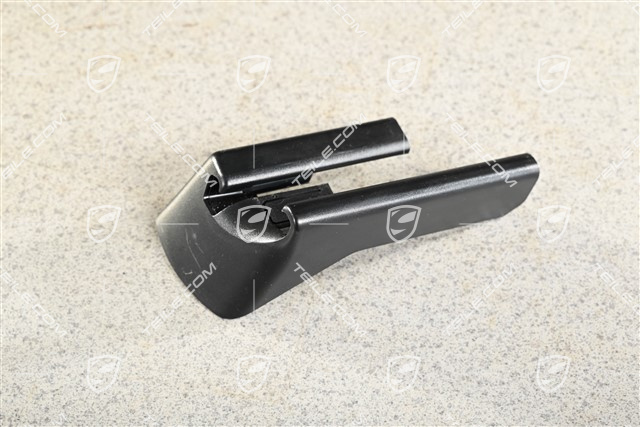Front seat rail cover, L