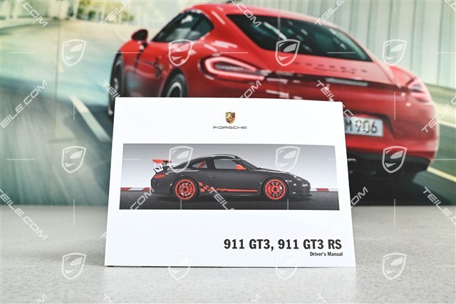Porsche 911 GT3 / GT3RS Driver's Manual / operating instructions, English