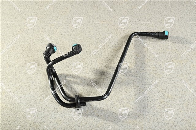 Engine coolant overflow / Vent line/ hose, Spyder RS