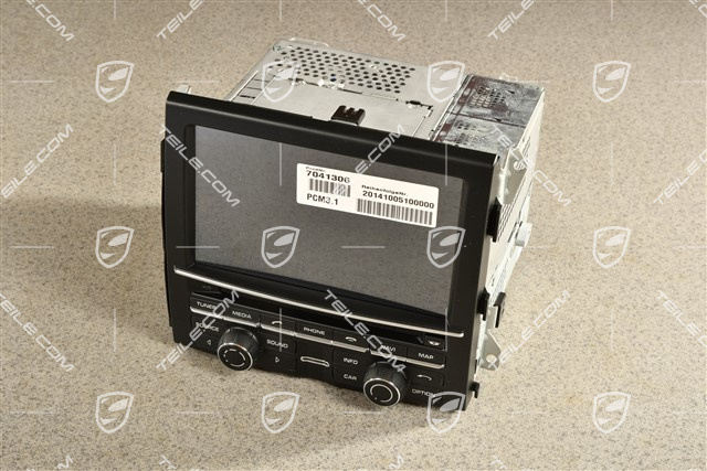 Radio / Navigationssystem, Bedienteil PCM mit eingebautem Wechsler