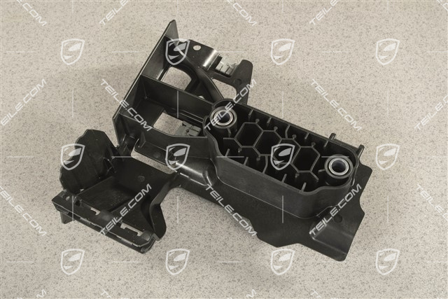 Jacking Bracket / point, front, black, L