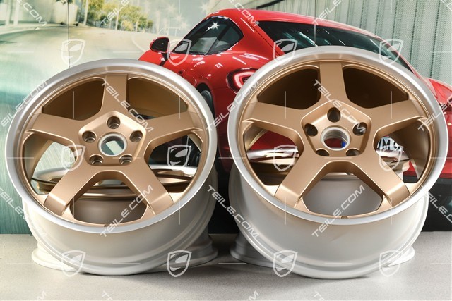 20-inch wheel rim set "25 Years Boxster", 8,5J x 20 ET57 + 10,5J x 20 ET47, neodyme