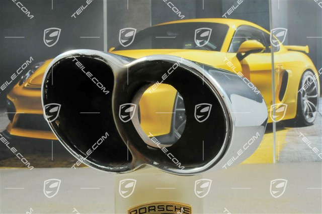 Sports dual tailpipe, 4-Pipe-Look, Turbo / GT2, R Sports dual tailpipe, 4-Pipe-Look, Turbo / GT2, R