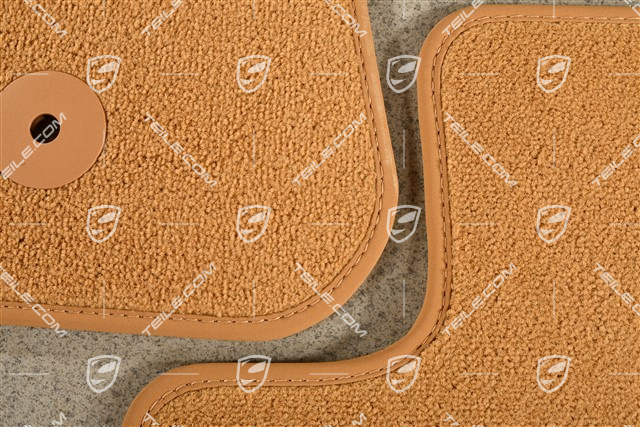 Fußmatten / Fussmattensatz, Velours, Beige / RHD