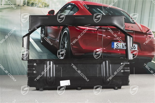 Air guide / duct centre, rear, 3.0 / 4.2 TDI / 3,6 Benzin