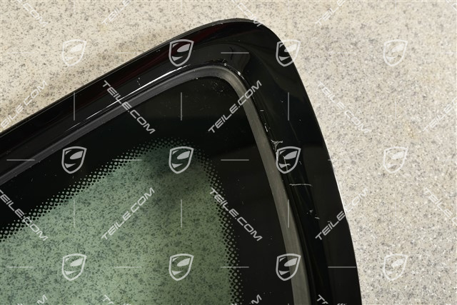 Rear window, black, GTS/GT4, L