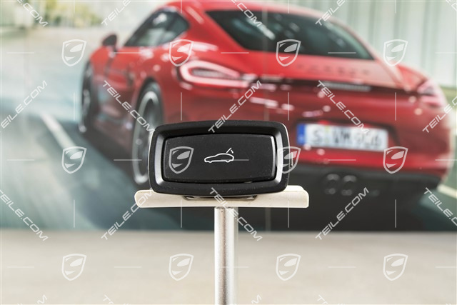 Tailgate closing switch, Black matte