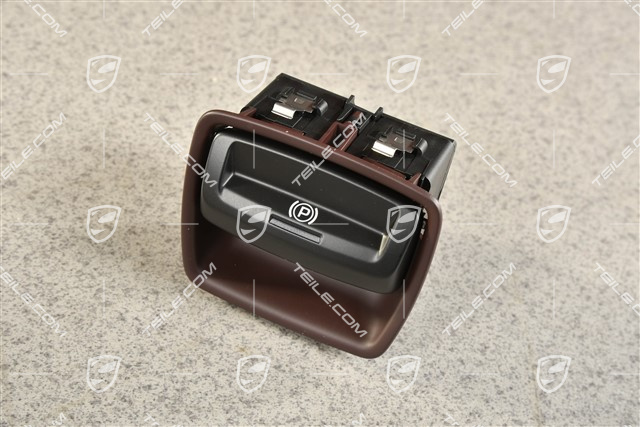 Switch, electric parking brake, Marsala Red