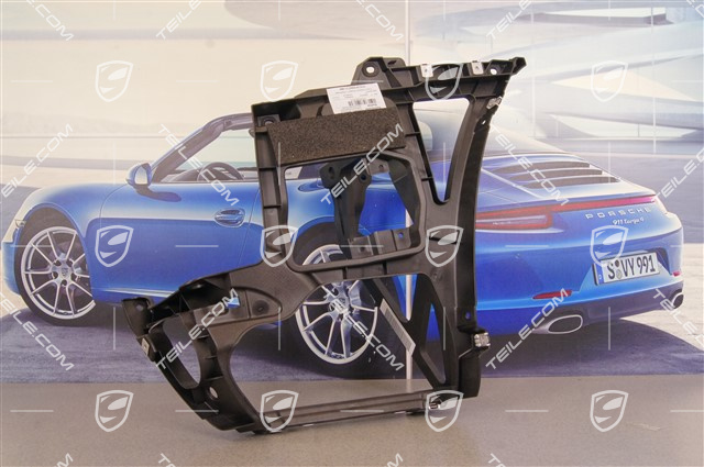 Retaining frame / support / bracket lateral, rear, R Retaining frame / support / bracket lateral, rear, R
