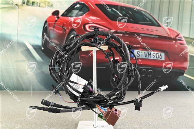 Wiring harness / Cable loom for rear bumper, PDC / Real Top View