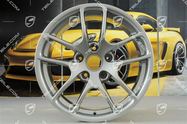 18-inch wheel rim set Cayman III, 8J x 18 ET57 + 9,5J x 18 ET49