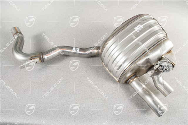 Rear silencer, Panamera Diesel, R