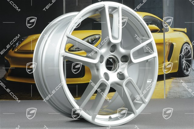 19" Felge Panamera, 9J x 19 ET64, in Brilliantsilber