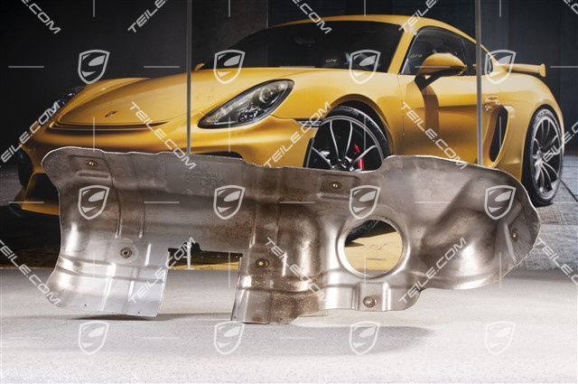 Heat shield, Muffler, L