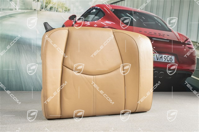 Back seat backrest, Coupe/Targa, Leather, Sand beige, R