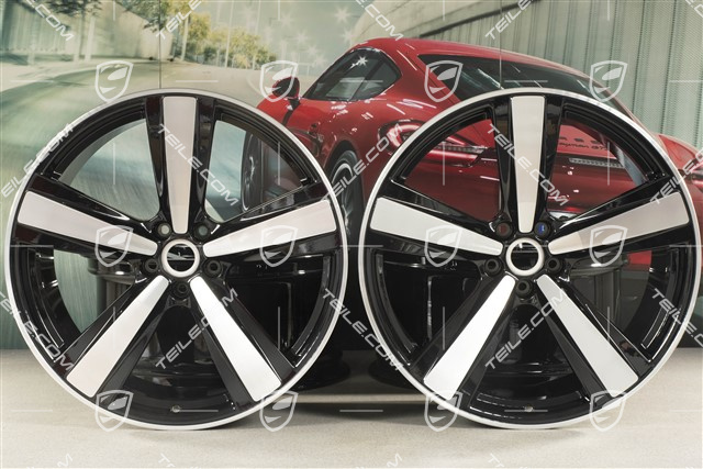 21-inch "Exclusive Design Sport", alloy wheels set, 9J x 21 ET26 + 10J x 21 ET19