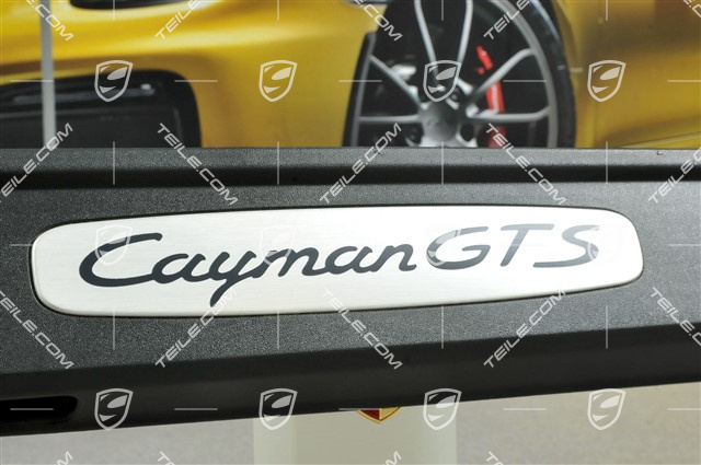 Einstiegleiste / Schwellerblende, Cayman GTS, R