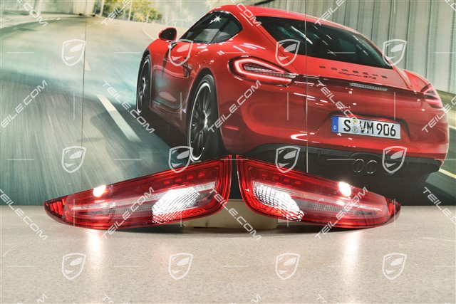 Rear lights darkened / smoked, set L+R