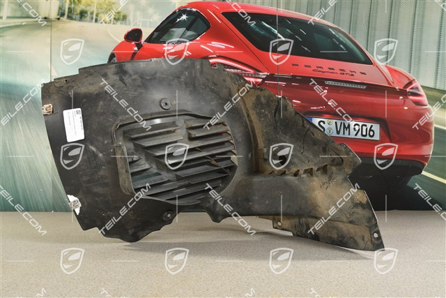 Front wheel-well liner, front part, C2/C4, L
