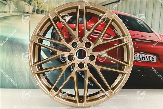 22" Macan RS Spyder Design wheel set, 9J x 22 ET29 + 11J x 22 ET47, neodyme