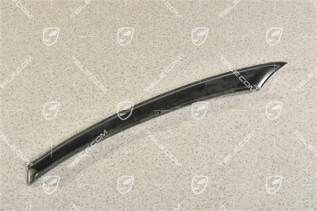 Front bumper disc / trim, upper, Satin Black, R