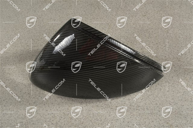 Aussenspiegel, Spiegelgehäuse Oben, Carbon, L