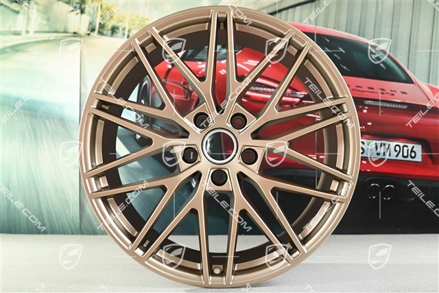 21" Felgensatz Cayenne RS Spyder Design, 11J x 21 ET58 + 9,5J x 21 ET46, neodyme