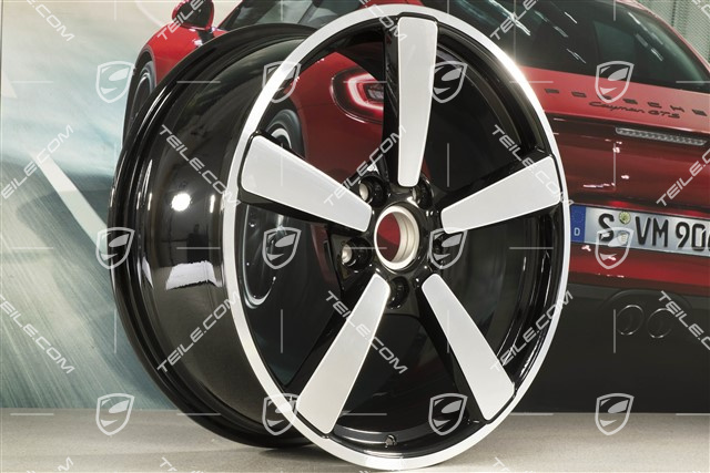 20" Felga Carrera Exclusive, 8,5J x 20 ET50, czarny wysoki połysk