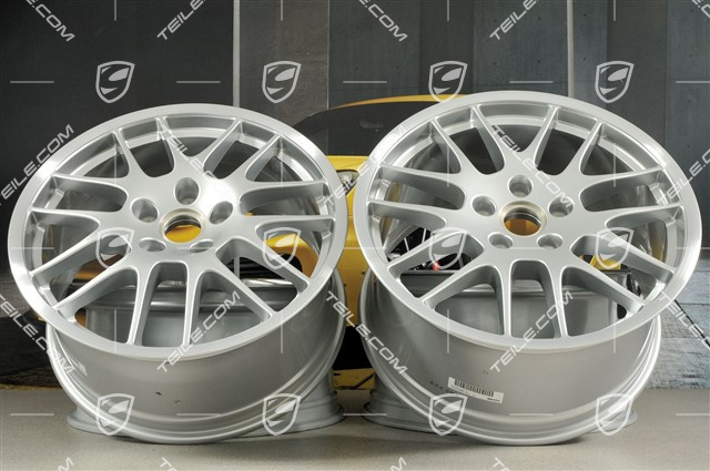 20-inch RS Spyder wheel rim set, 9,5J x 20 ET65 + 10,5J x 20 ET65, brilliant chrome finish, for winter tires 20-inch RS Spyder wheel rim set, 9,5J x 20 ET65 + 10,5J x 20 ET65, brilliant chrome finish, for winter tires