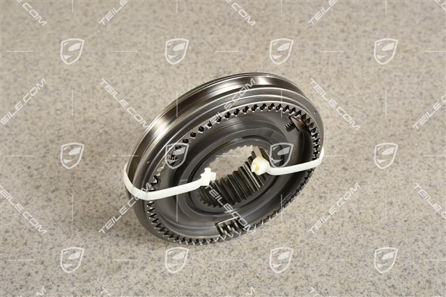 S, Synchronizer hub / Shift Sleeve Assembly, 6 speed transmission