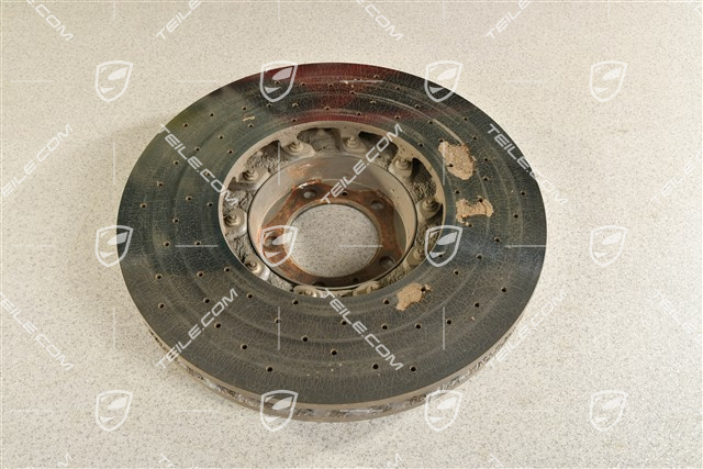 PCCB ceramik brake disc, 20-inch / 420mm, L, damged