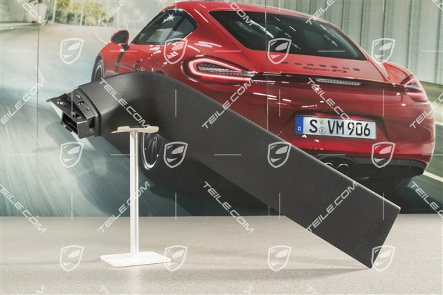 Heckklappe Verkleidung, Schwarz, L