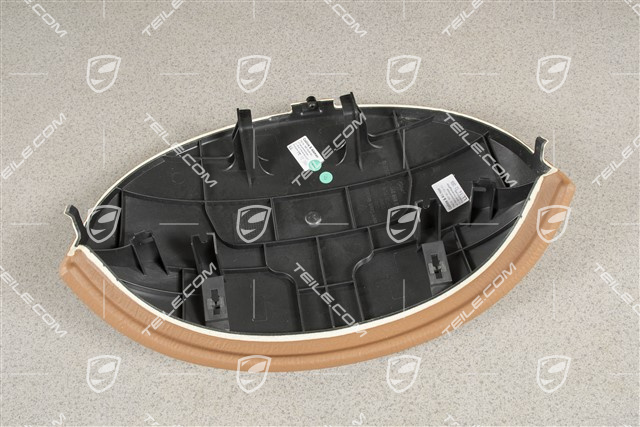 Instrument box, Leatherette, Havanna