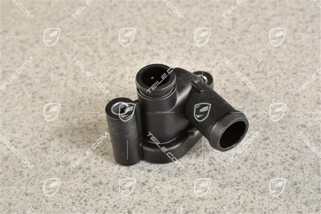 Cooling system intermediate flange 3,0L Diesel