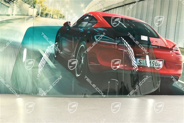 Frontscheibe, klar, für Fahrzeuge mit Zierrahmen, mit grünkeil, mit Antenne, nicht original Frontscheibe, klar, für Fahrzeuge mit Zierrahmen, mit grünkeil, mit Antenne, nicht original