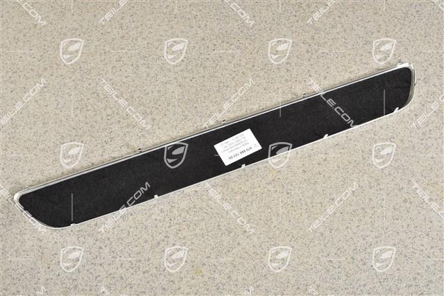 Blende, Einstiegleiste, Vorne, Aluminium-gebürstet, Platinum, L=R