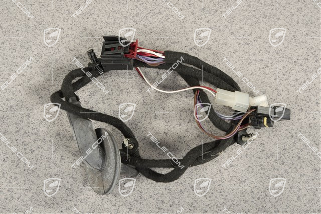 Instalacja elektryczna lusterka zewnętrznego, el. składane, podgrzewane, ściemniane, oświetlenie, L=R