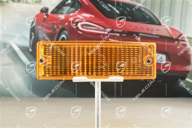 Lichtscheibe für Blinkleuchte, orange, L=R