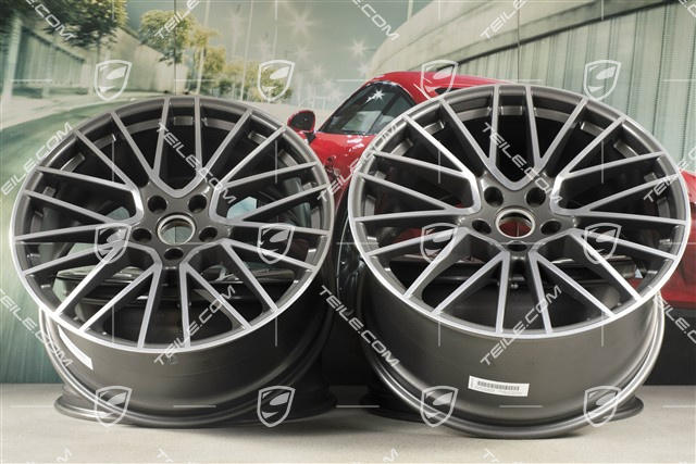 22-inch wheel rim set RS Spyder, 10J x 22 ET48 + 11,5J x 22 ET52